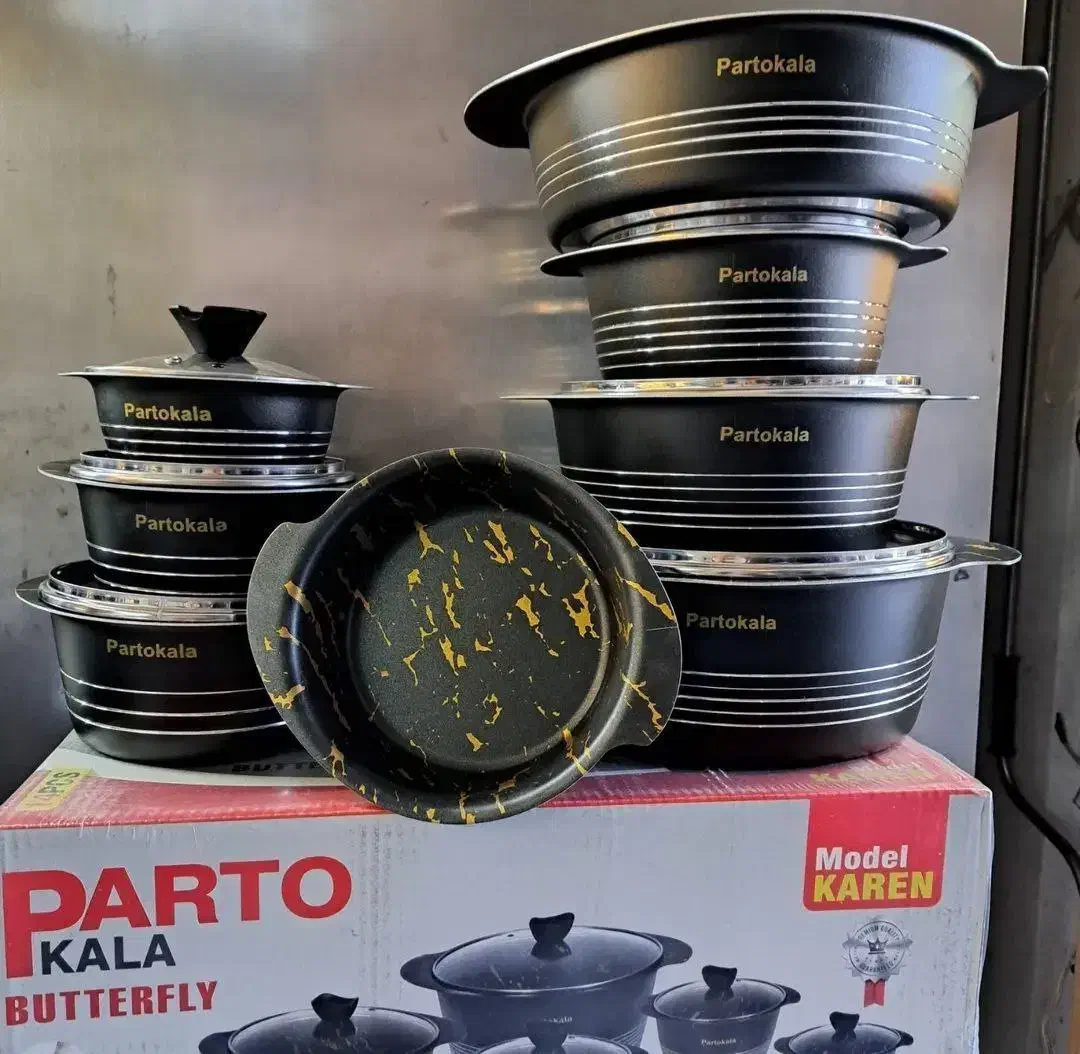 سرویس ۱۴پارچه پروانه‌ای کارن قیمت عمده|ظروف پخت‌وپز|اردبیل, |دیوار