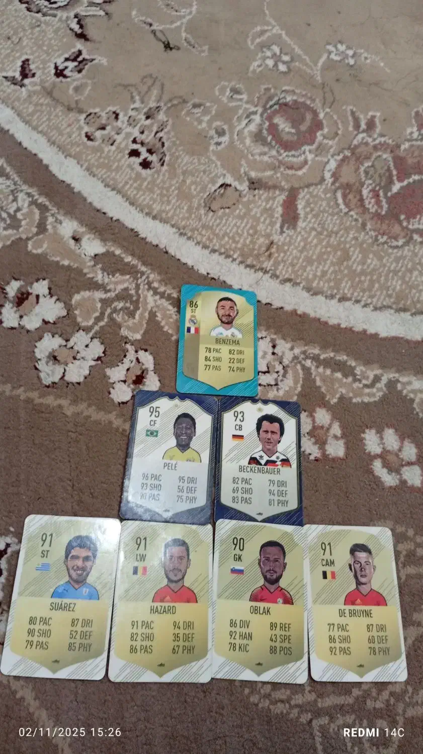 کارت کیمدی و کارت فیفا|اسباببازی|برازجان, |دیوار