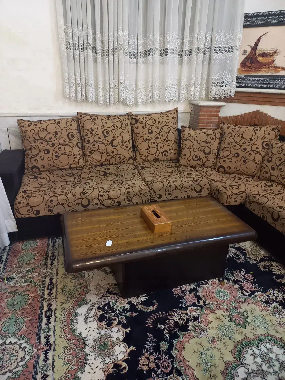 مبل ال شکل|مبلمان خانگی و میز عسلی|قم, بکایی|دیوار