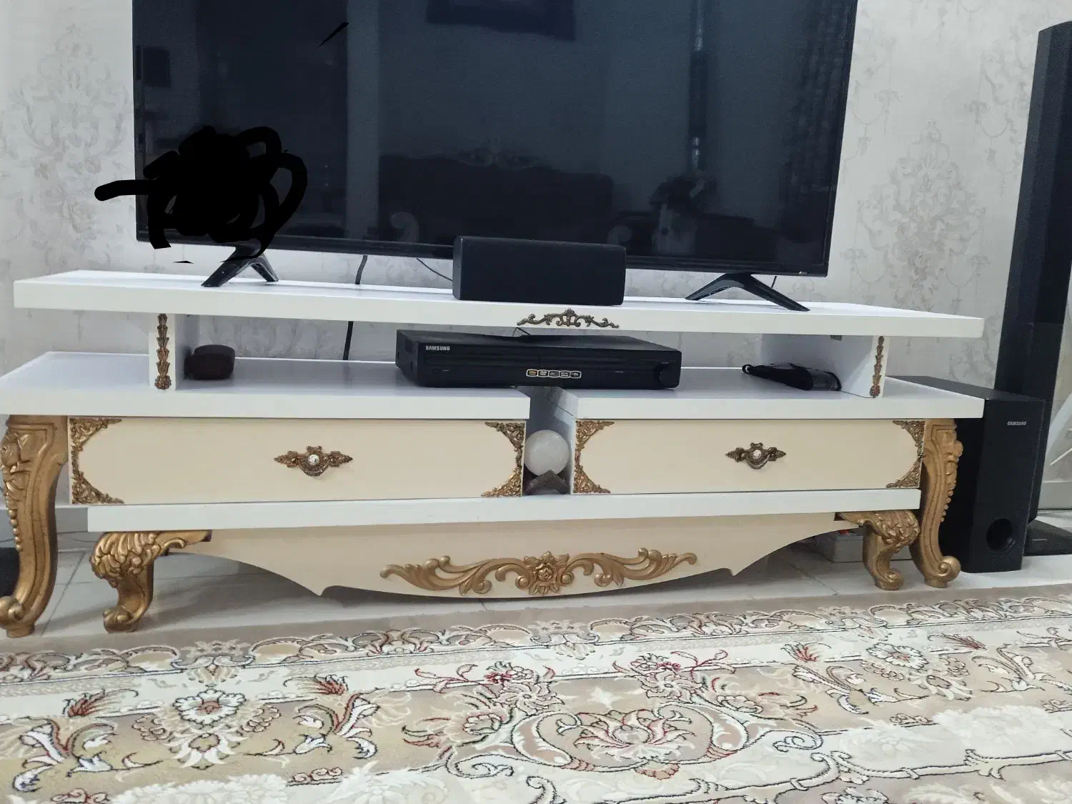 میز تلویزیون ۴تیکه|میز تلویزیون|ری, منصوریه منگل|دیوار