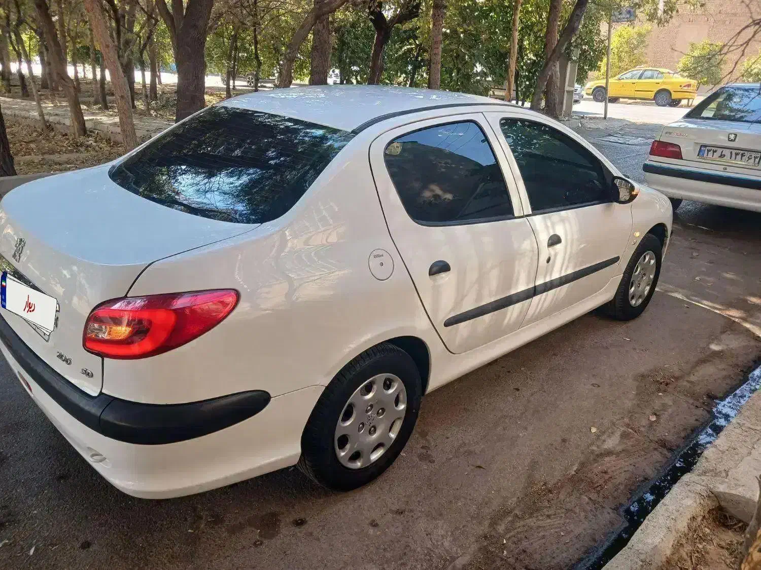 ۲۰۶ صندوقدار موتور بزرگ تی فایو V8|خودرو سواری و وانت|شیراز, پودنک|دیوار