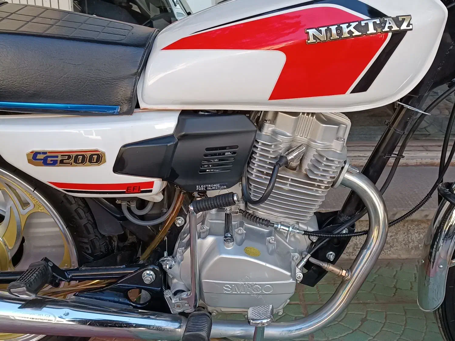 موتور نیکتاز جفت دیسک 200cc مدل 1403 بازدید پاوه|موتورسیکلت|جوانرود, |دیوار