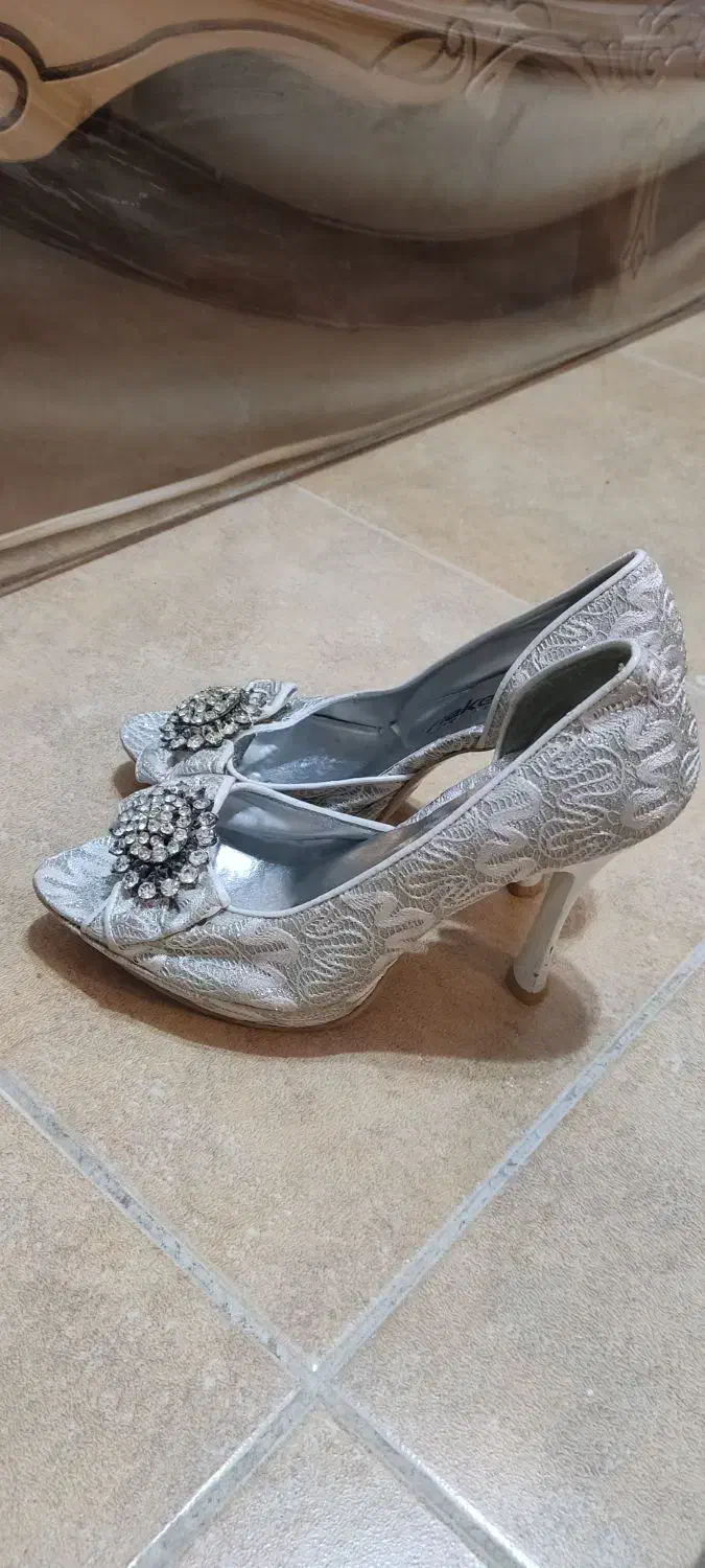 سه جفت کفش مجلسی زنانه|کیف، کفش، کمربند|خرم‌آباد, |دیوار