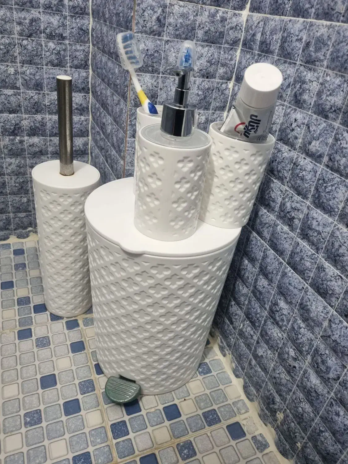 ست سرویس بهداشتی ۶ تیکه در حد نو تمیز|لوازم سرویس بهداشتی|پاکدشت, پاکدشت (مامازند)|دیوار