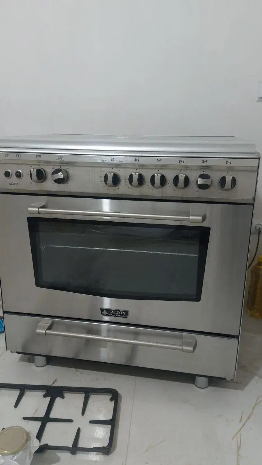 اجاق گاز تمام استیل فردار آلتون|اجاق گاز و لوازم برقی پخت‌وپز|برخوار, |دیوار