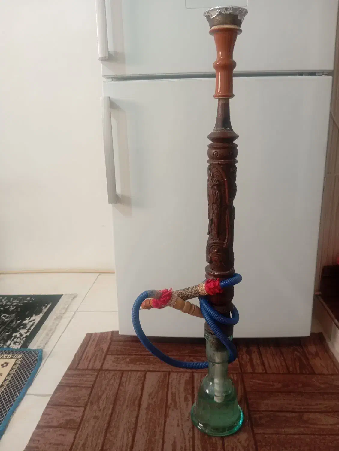 قلیان چوبی چار ساله|کلکسیون و سرگرمی|قرچک, باقرآباد|دیوار