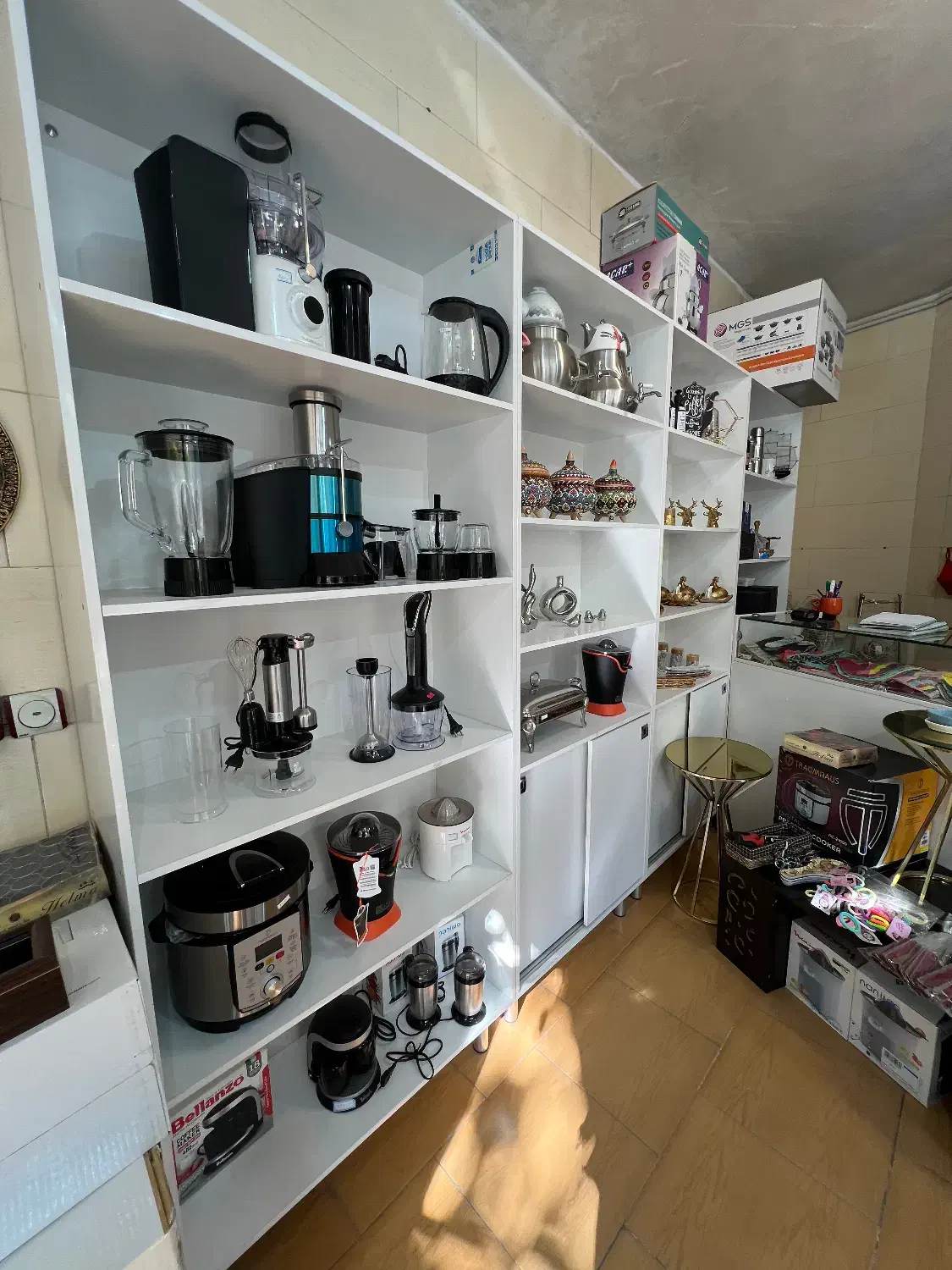 قفسه و ویترین ام دی اف|بوفه، ویترین، کنسول|الوند, |دیوار