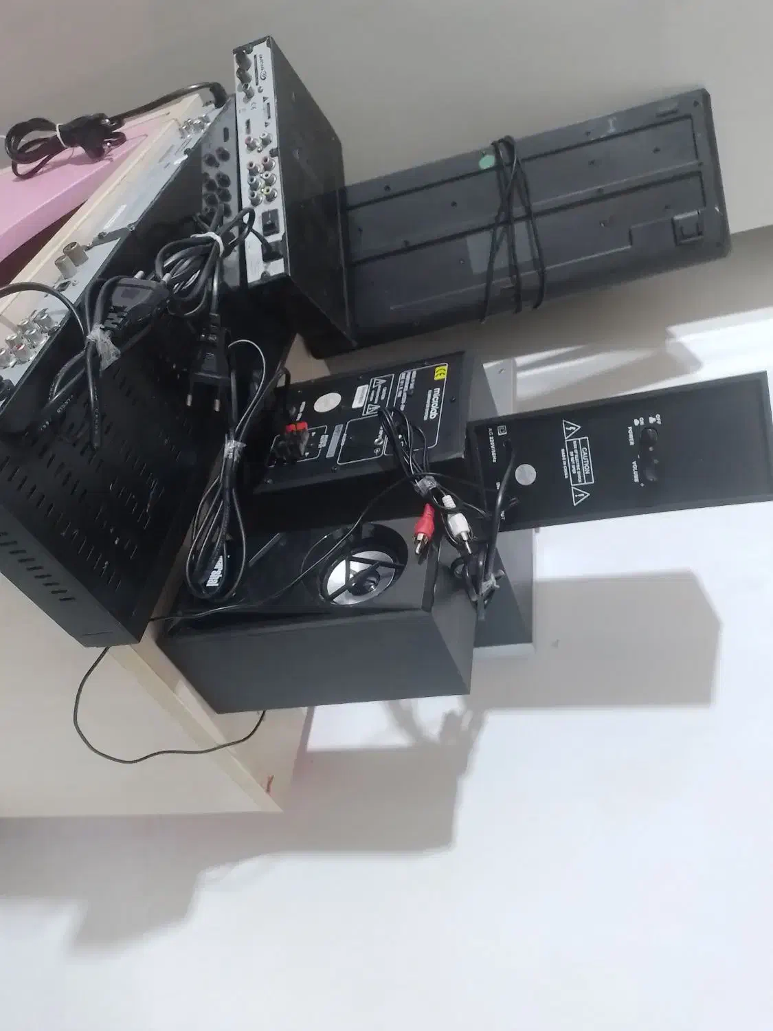 باند و دیجیتال|پخش‌کننده DVD و ویدیو|رشت, جانبازان|دیوار