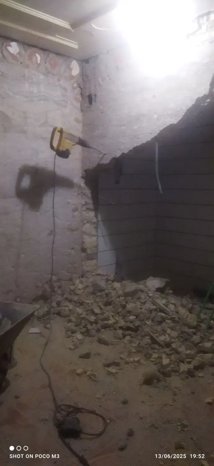 پی کنی و تخریب کاری کلی و جزئی و کند کاری|خدمات پیشه و مهارت|رامهرمز, |دیوار