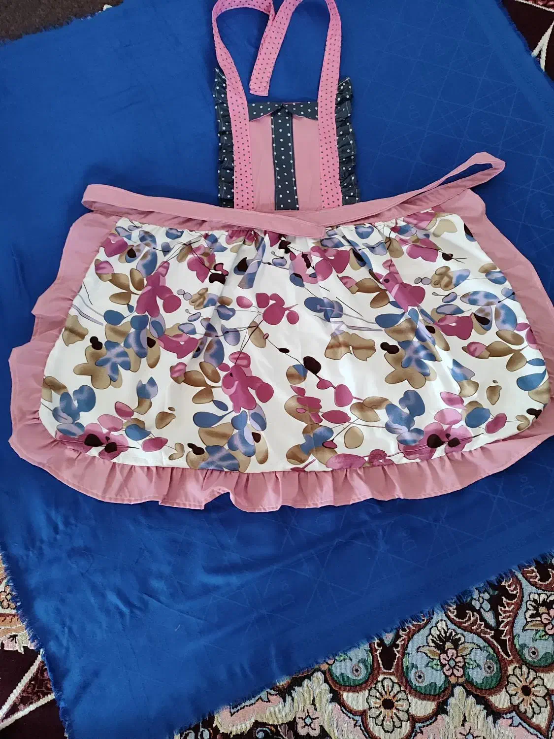 پیش بند مدل دار|سفره، حوله، دستمال آشپزخانه|سهند, |دیوار