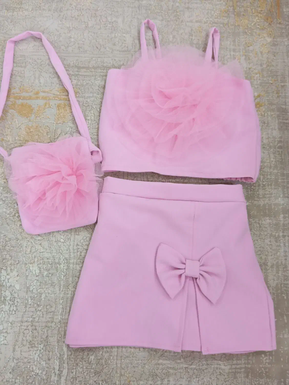 لباس دخترانه با پارچه مازراتی|کفش و لباس بچه|بندرعباس, |دیوار