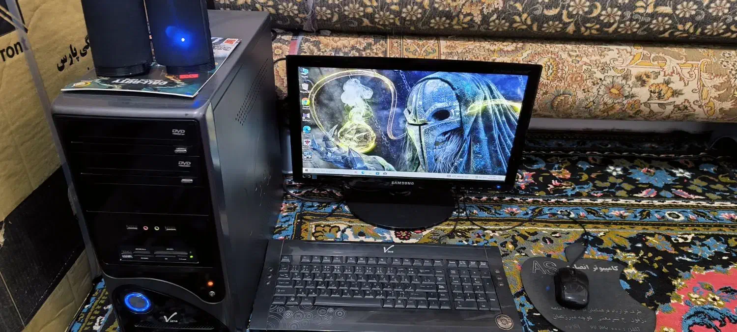 کامپیوتر خونگی سالم و تمیز فروش فوری قیمت توافقی|رایانه رومیزی|دزفول, |دیوار