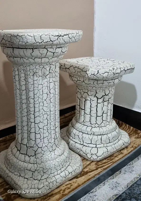 استند گل پایه گل سفالی|گل و گیاه طبیعی|ورامین, ورامین|دیوار