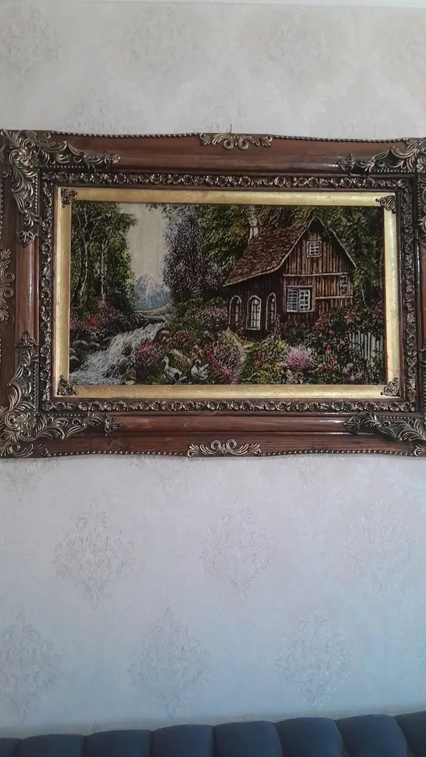 فرش دستباف|تابلو فرش|مشگین شهر, |دیوار