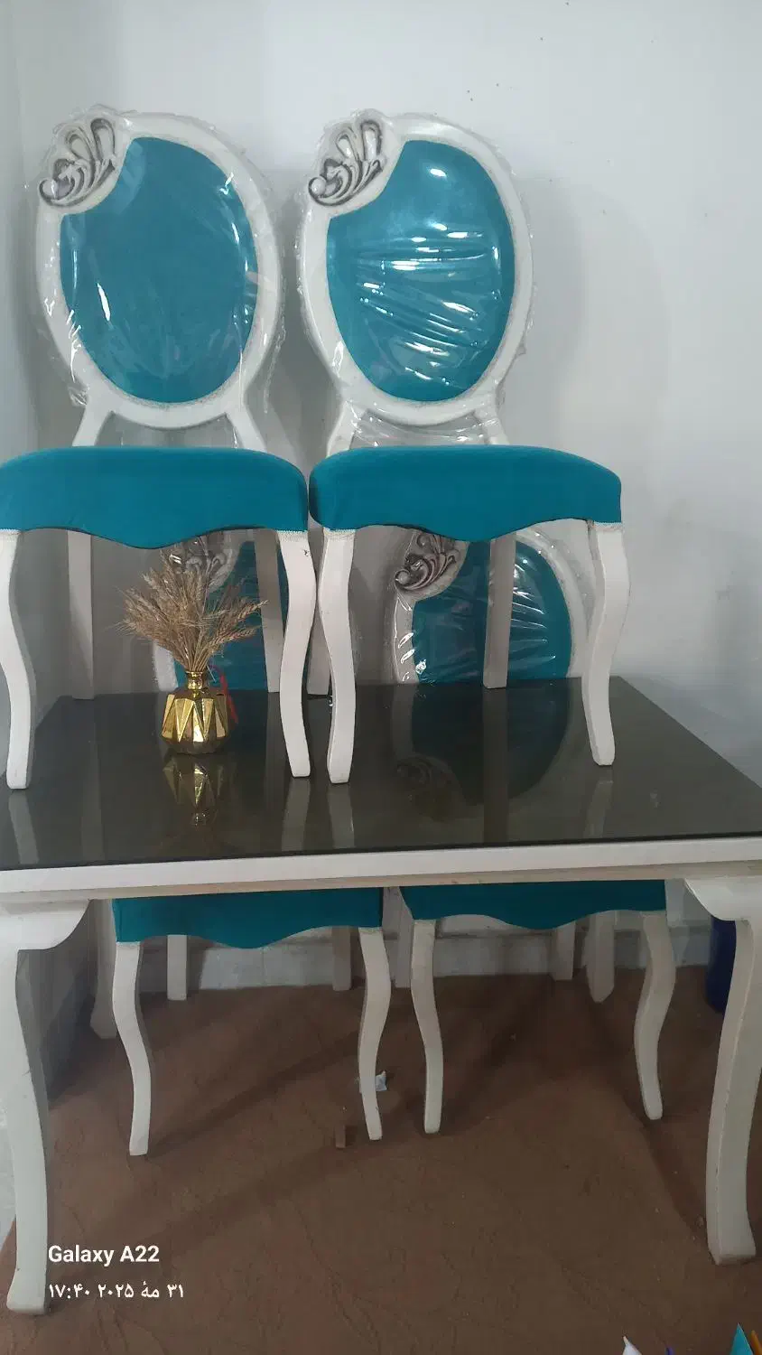 میز نهار  خوری  ۴ نفره|میز و صندلی غذاخوری|میناب, |دیوار