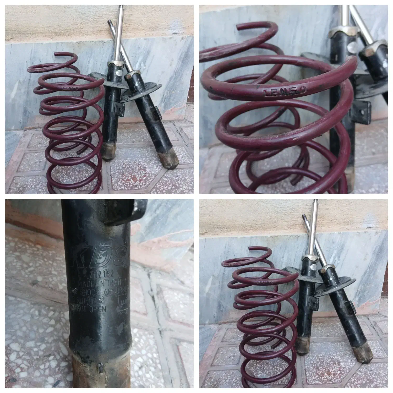 وسایل ماشین دنا کمک فنر اسپرت پژو.چراغ.آینه.نمدپژو|قطعات یدکی و لوازم جانبی|ساوه, |دیوار