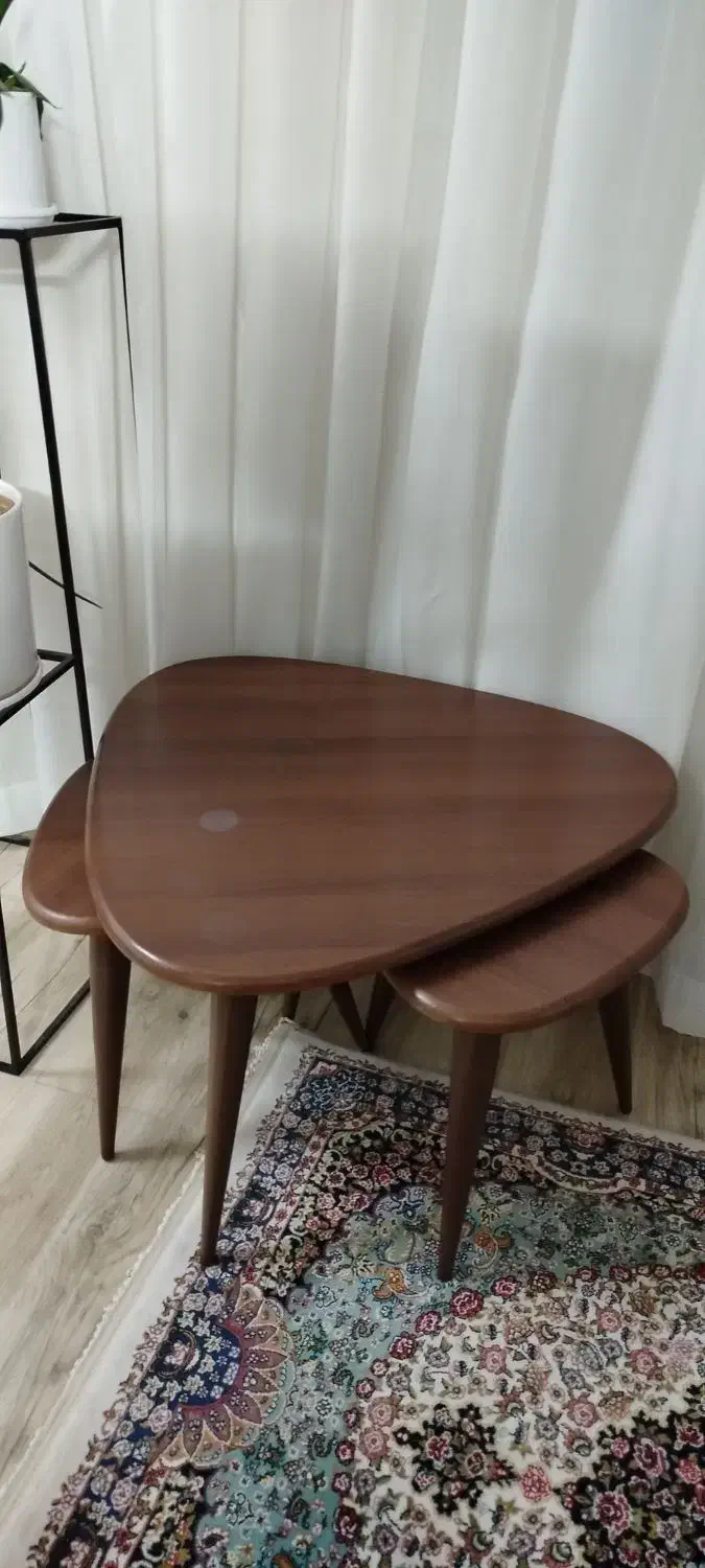 مبلمان ۷ نفره نیمه استیل|مبلمان خانگی و میز عسلی|مشهد, شهرک ابوذر|دیوار