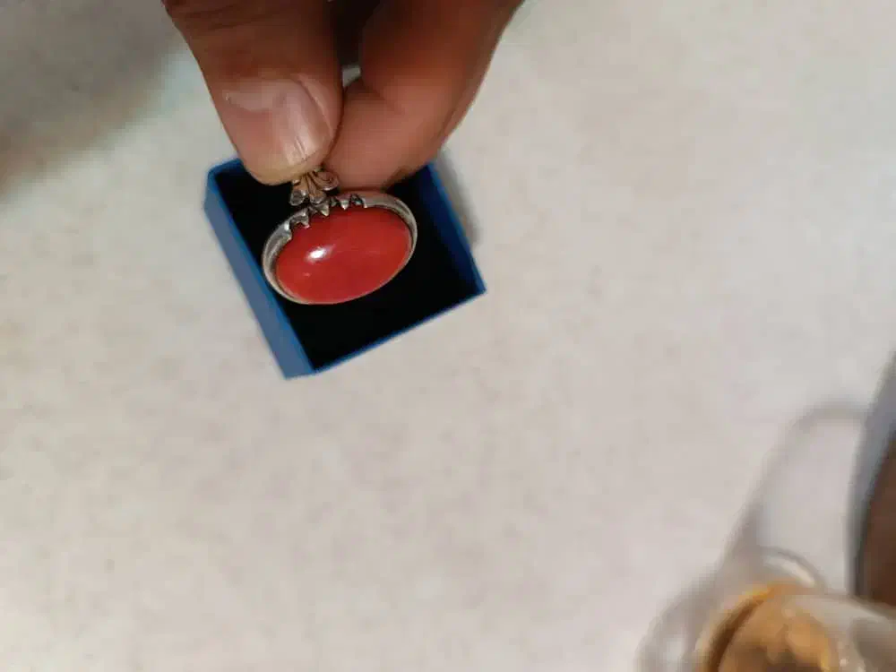 انگشتر کلکسیونی مرجان دریای|جواهرات|تهران, دولاب|دیوار