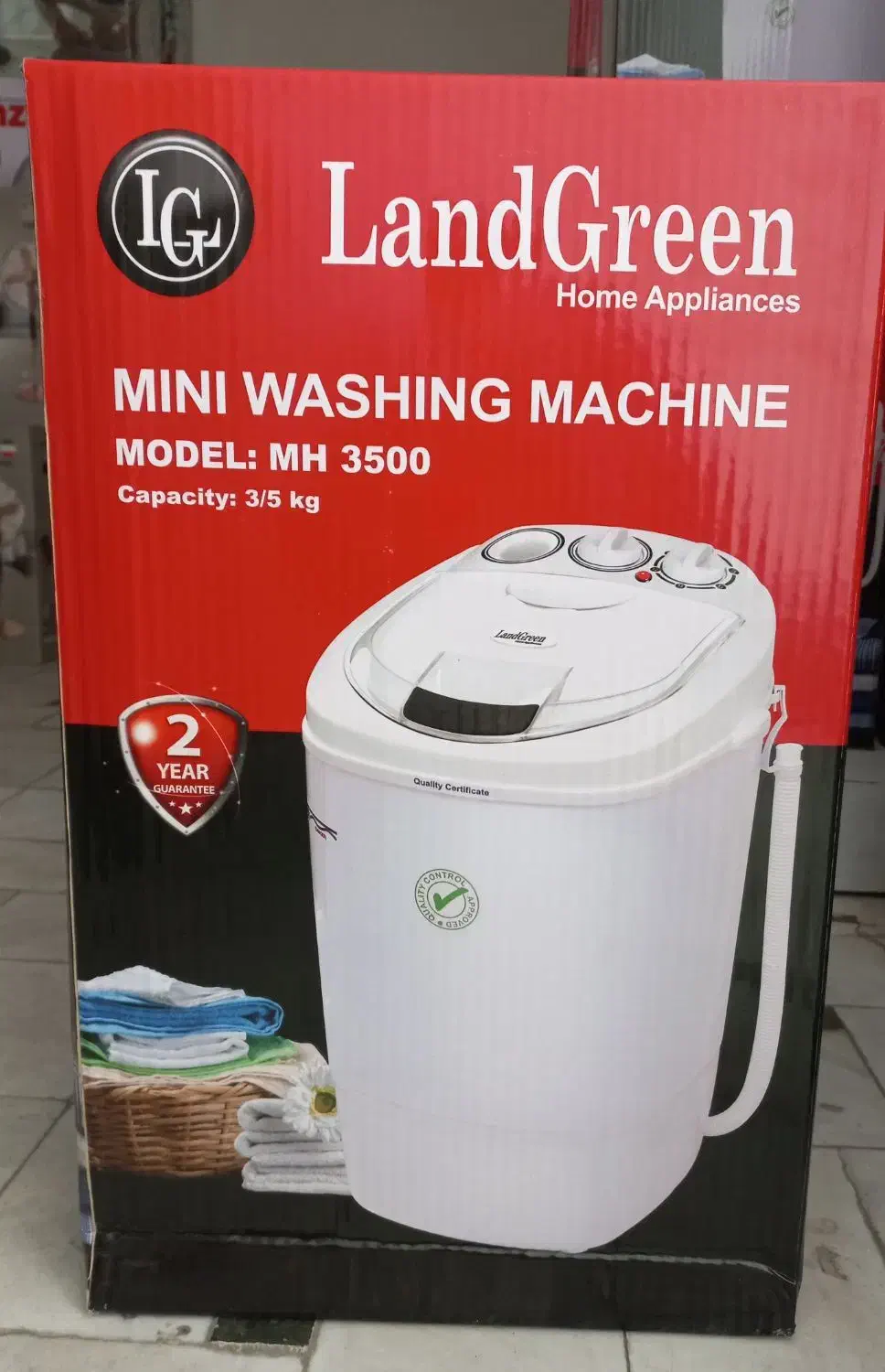 مینی واش لندگرین|ماشین لباسشویی و خشک‌کن لباس|قم, حاج خلیل|دیوار