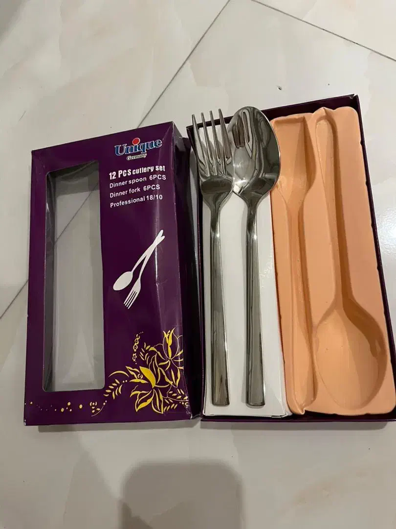 قاشق و چنگال یونیک نونو آکبند|ظروف سرو و پذیرایی|کرج, فاز ۳ گوهردشت|دیوار