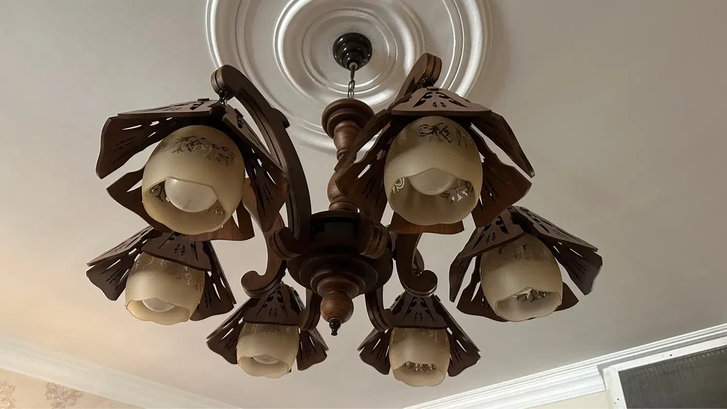 لوستر|لوستر و چراغ آویز|تهران, ستارخان|دیوار