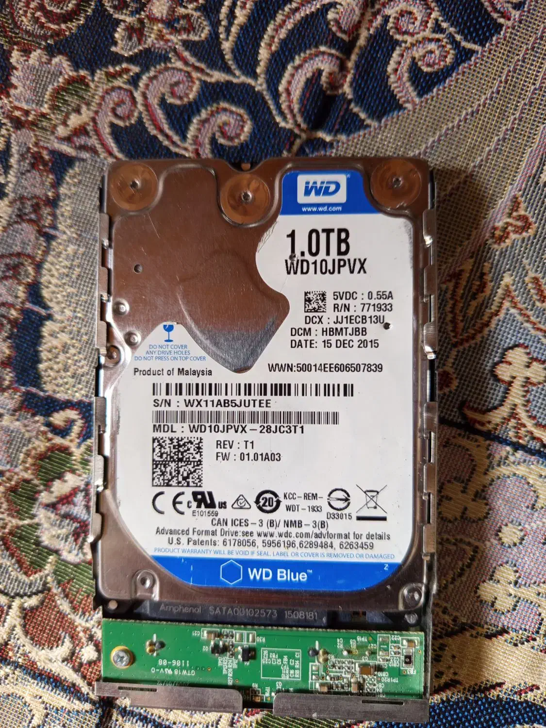 هارد دیسک اینترنال. 1.0TB|قطعات و لوازم جانبی رایانه|سقز, |دیوار