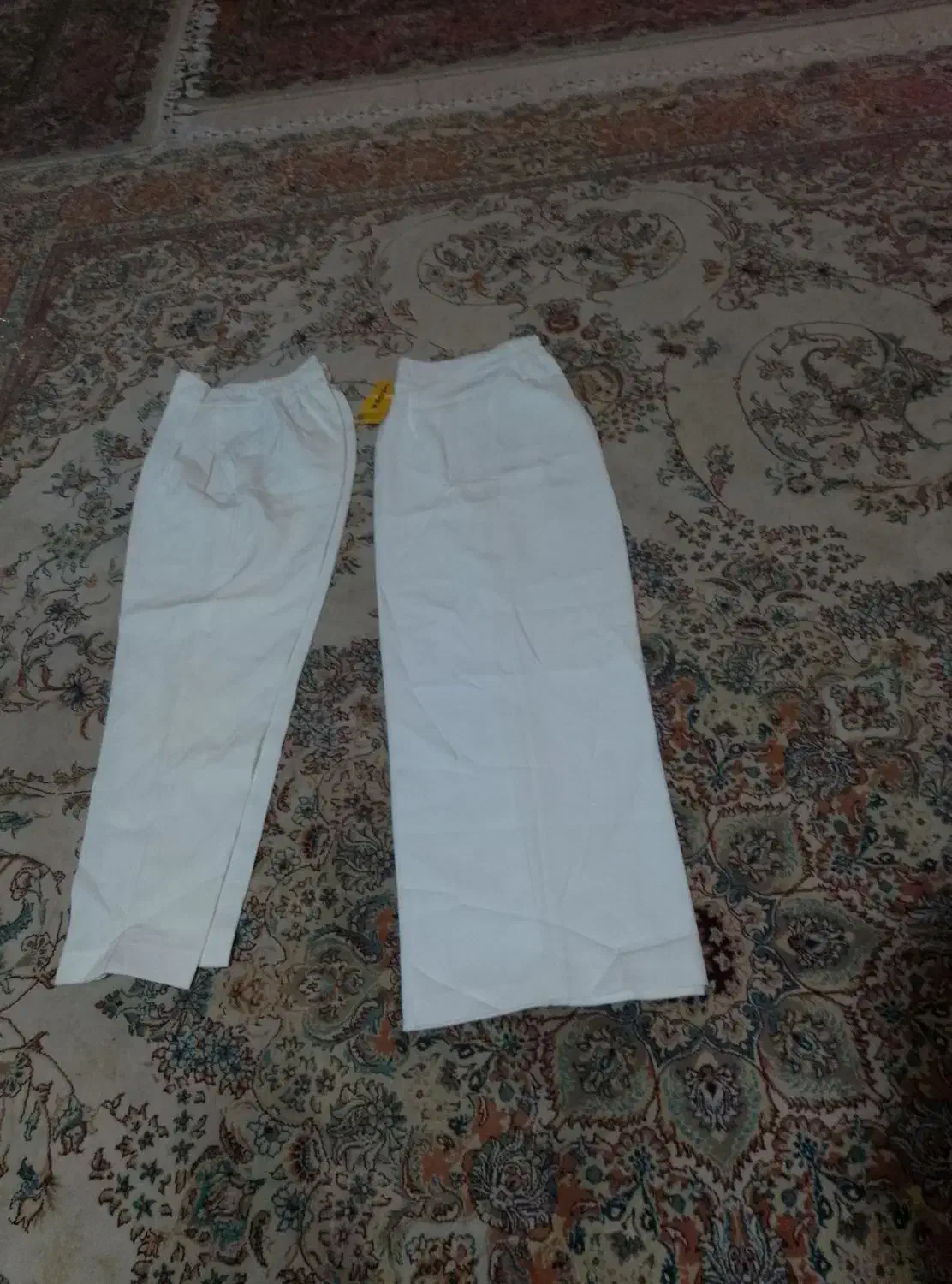 شلوار سفید زنانه  ساز بندی کامل دوجین|لباس|باقرشهر, |دیوار