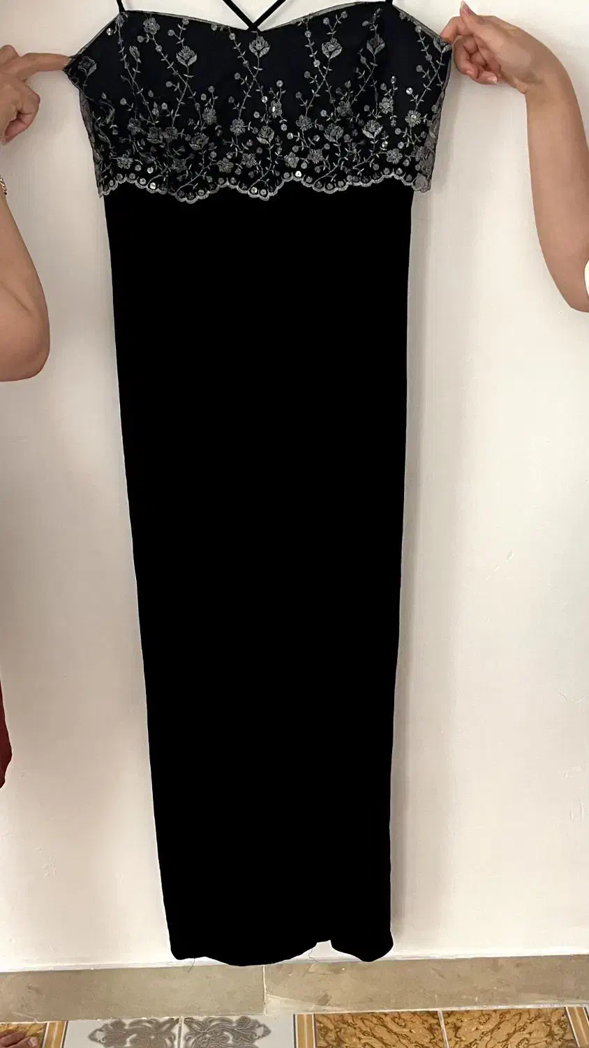 پیراهن مجلسی زنانه نو مخمل و پولکی نو|لباس|ملایر, |دیوار