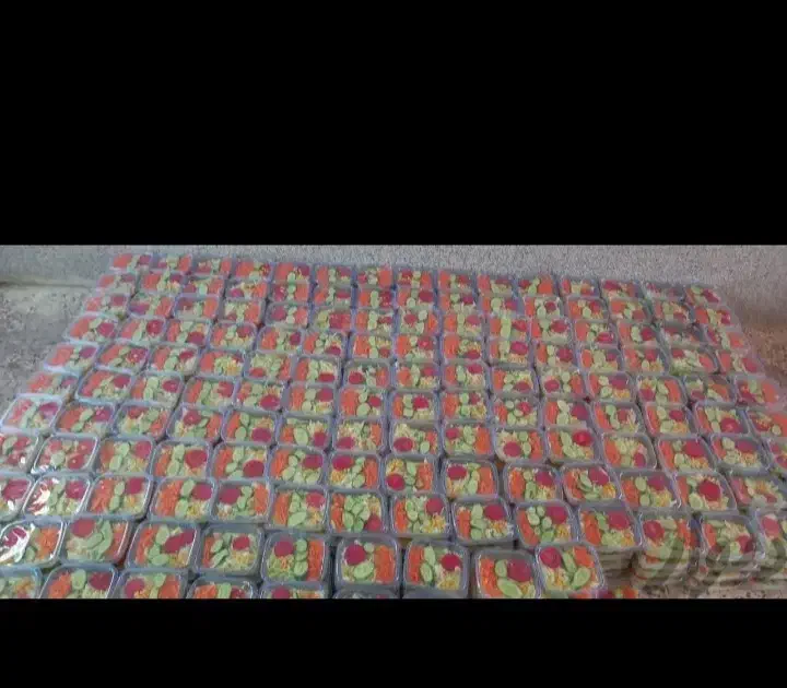 سالاد فصل تک نفره برای تمامی مجالس|خدمات پذیرایی، مراسم|قزوین, |دیوار