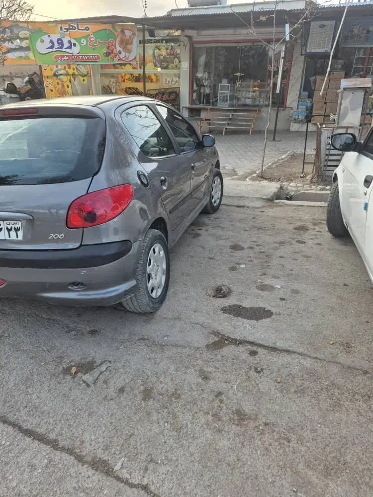 پژو ۲۰۶ مدل ۹۰|خودرو سواری و وانت|لنجان, |دیوار