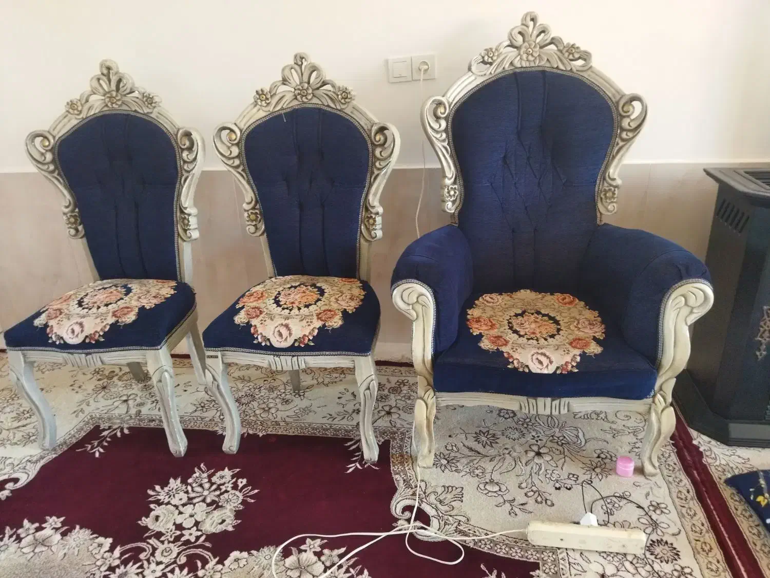 مبل سلطنتی|مبلمان خانگی و میز عسلی|بجنورد, |دیوار