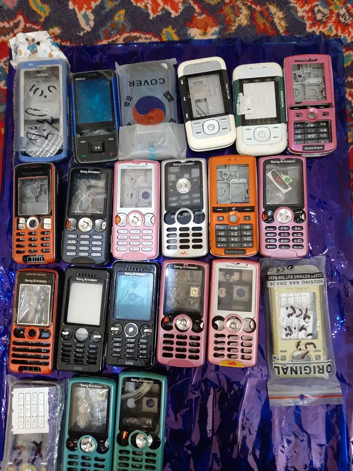 قاب نوکیا و سونی اریکسون قدیمی|لوازم جانبی موبایل و تبلت|اهواز, کمپلو شمالی|دیوار