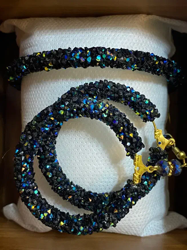 دستبند و گوشواره ی ست مصنوعی|بدلیجات|مرند, |دیوار