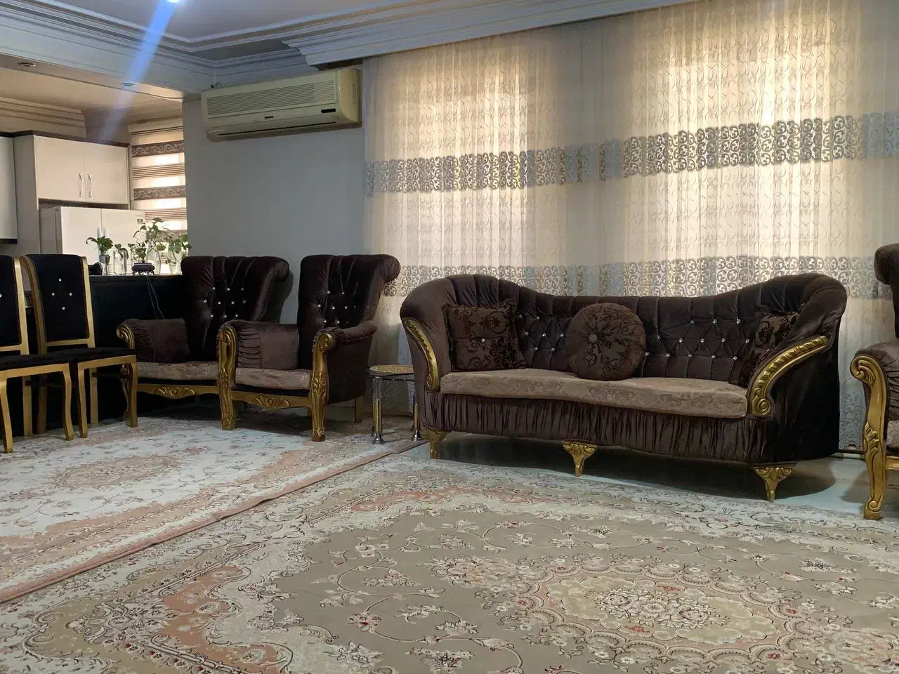 فروش مبل ۸ نفره|مبلمان خانگی و میز عسلی|رباط‌کریم, رباط‌کریم|دیوار