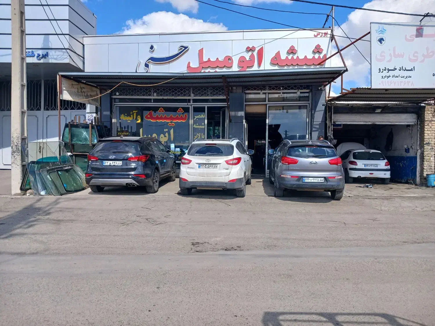 نمایندگی شیشه اتومبیل حسنی|خدمات موتور و ماشین|زنجان, |دیوار