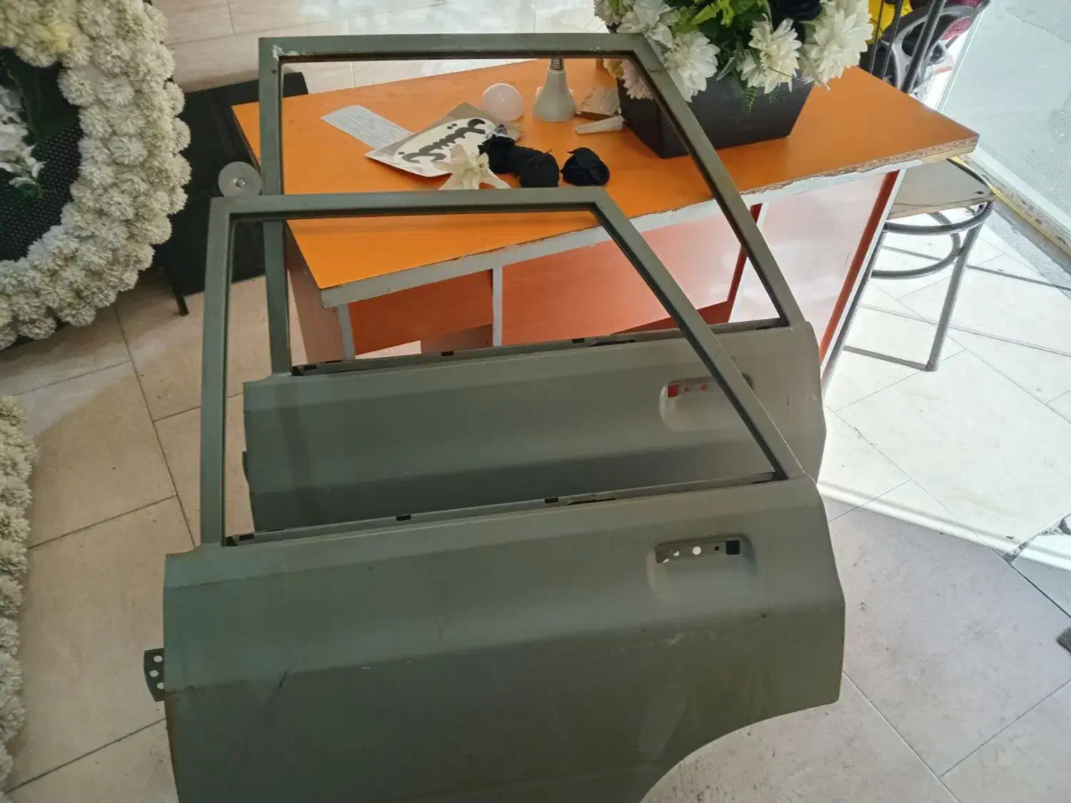 درب عقب راننده پراید سالم ونو|قطعات یدکی و لوازم جانبی|تبریز, |دیوار