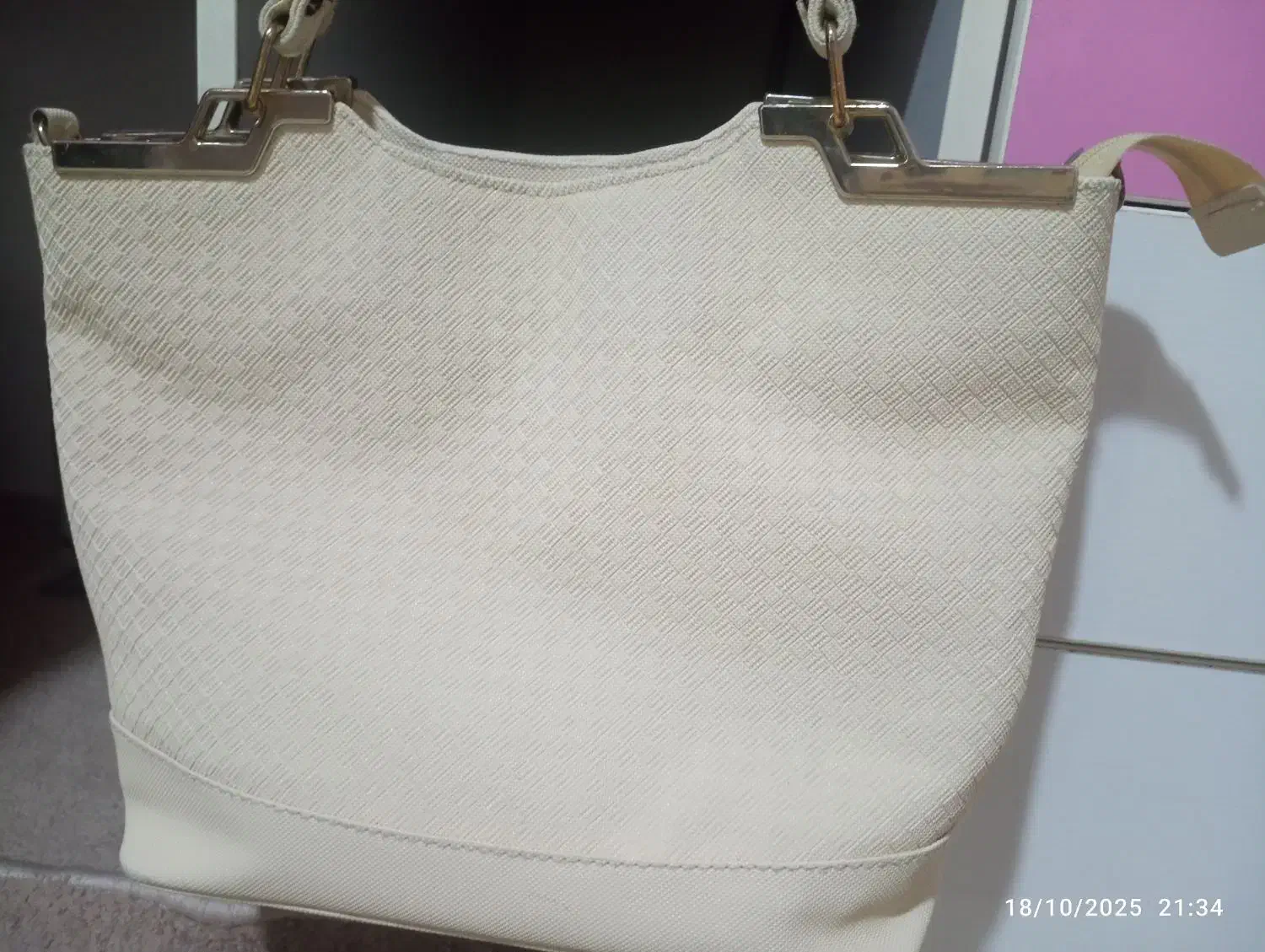 کیف نو کرمی. شیک|کیف، کفش، کمربند|ایلام, |دیوار