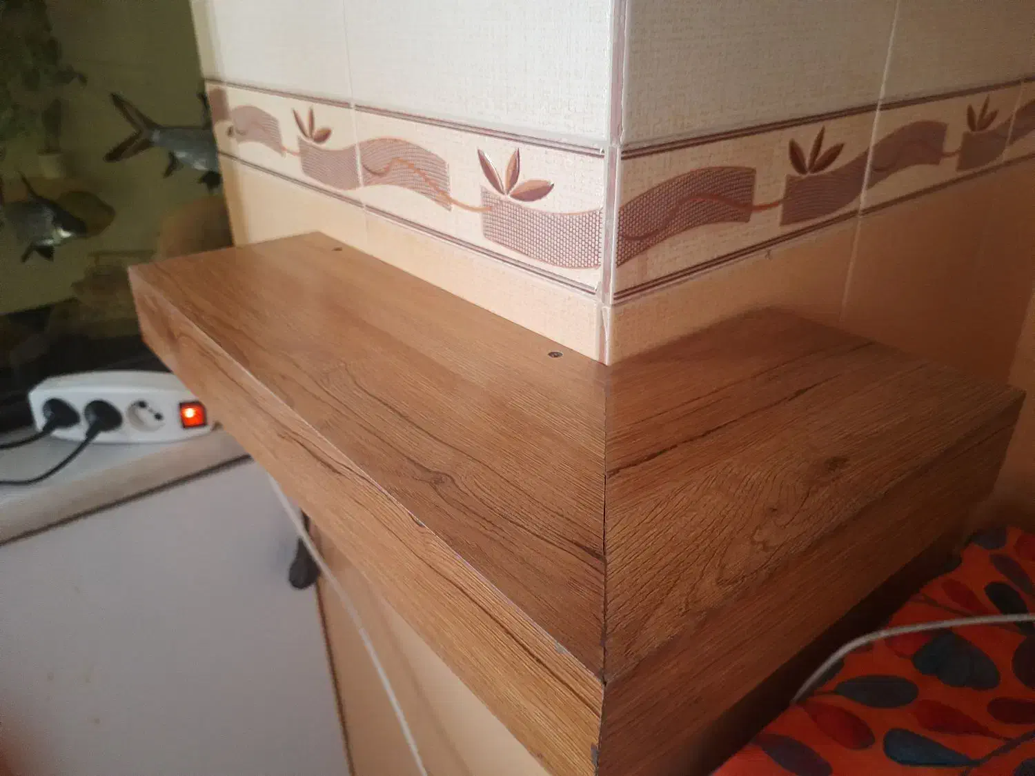 دو عدد شلف ام دی اف|کتابخانه، شلف، قفسه‌های دیواری|کرمان, |دیوار