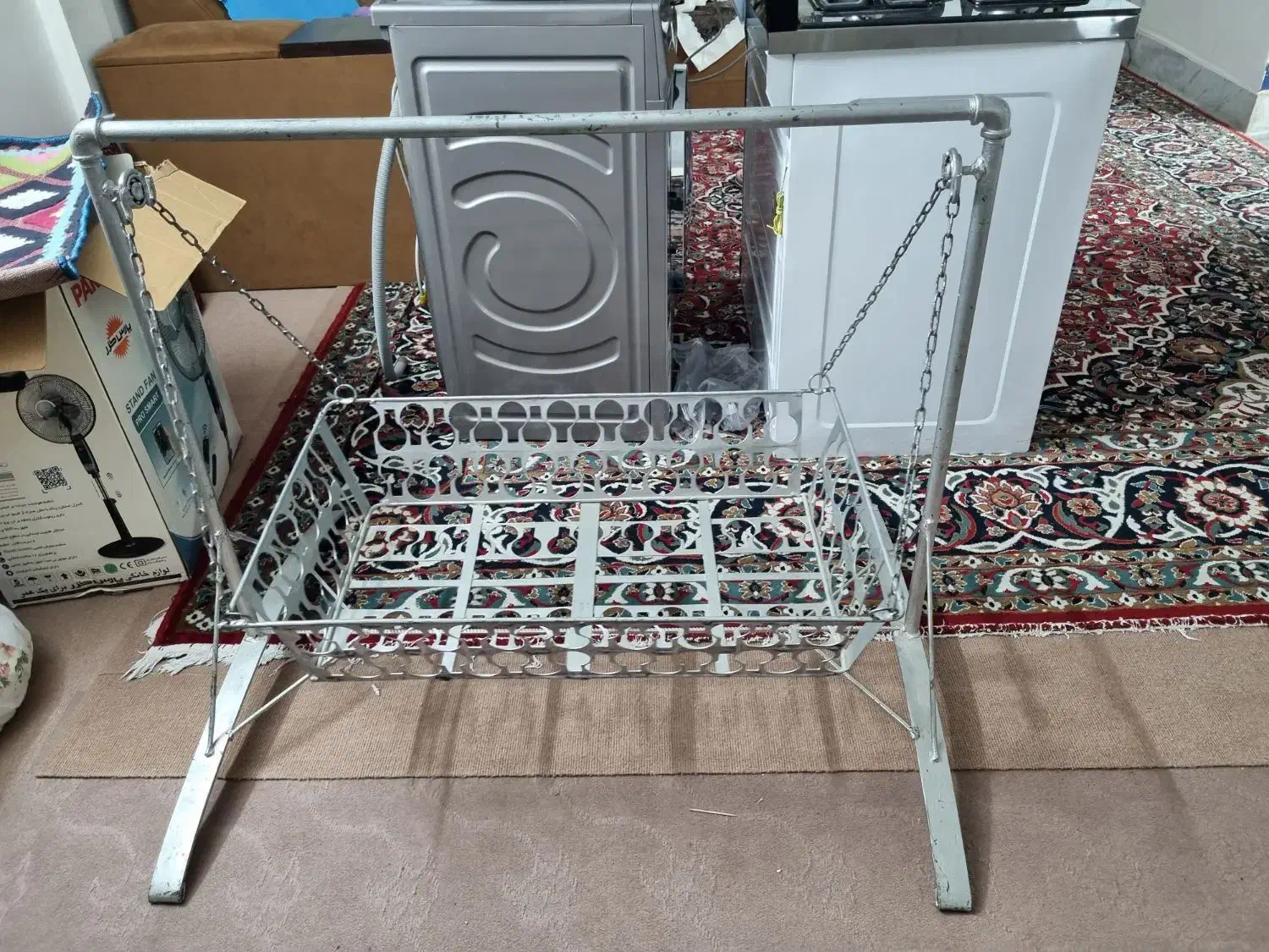 گهواره فلزی|اسباب و اثاث بچه|گنبد کاووس, |دیوار