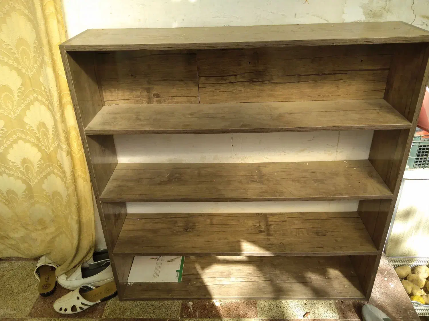 کتابخونه|کتابخانه، شلف، قفسههای دیواری|قوچان, |دیوار