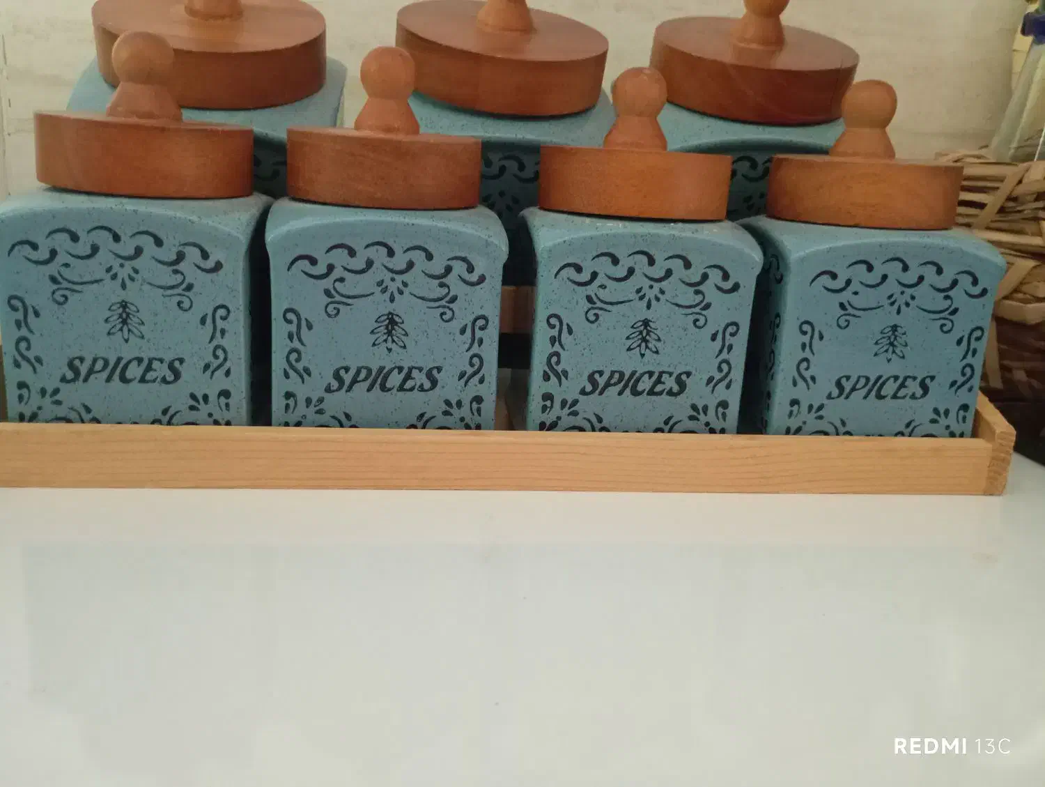 میز تلفن در حد نو و جا ادویه ای نو|میز تلفن|شیراز, گویم|دیوار