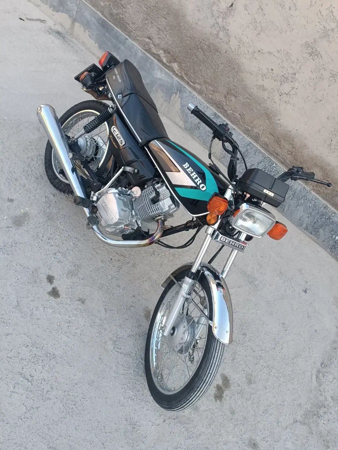 موتور بهرو 125|موتورسیکلت|حبیب آباد, |دیوار
