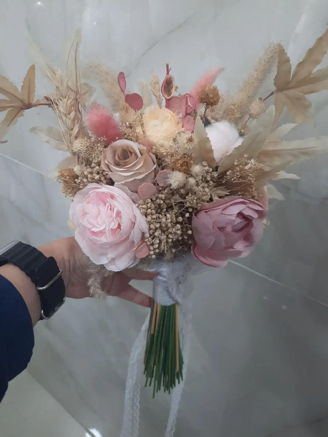 فروش دسته گل عروس هرکدام ۵۰۰ت|صنایع دستی و سایر لوازم تزئینی|بندر ماهشهر, |دیوار