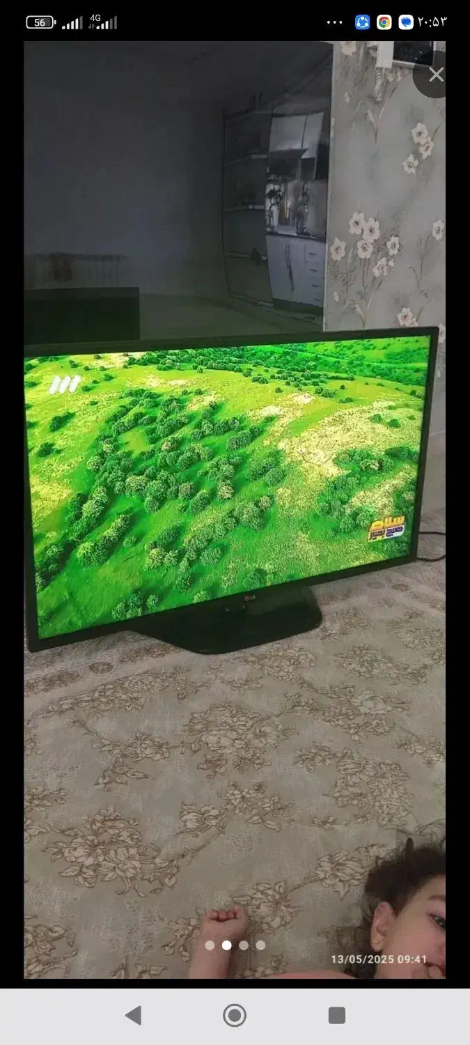 تلویزیون 42ال ای دی الجی|تلویزیون و پروژکتور|قروه, |دیوار