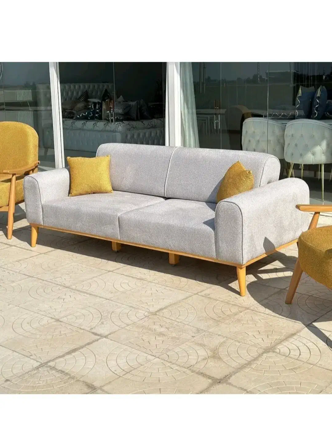 مبل راحتی مینیمال ۷نفره|مبلمان خانگی و میز عسلی|مشکیندشت, |دیوار