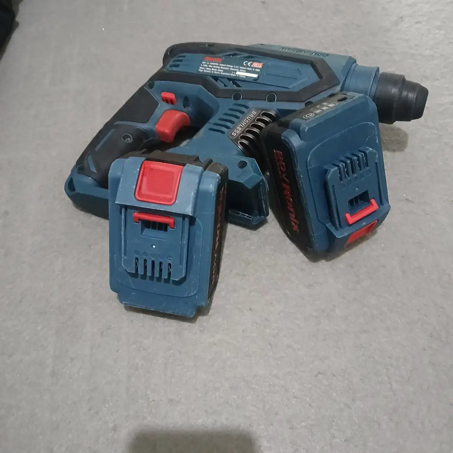 هیلتی شارژی رونیکس مدل ۸۹/۱۰ بتن کن|ابزارآلات|اشتهارد, |دیوار