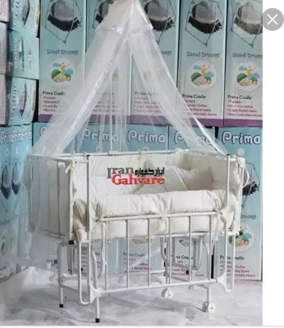 گهواره 3منظوره به همراه سرویس کالاسکه|اسباب و اثاث بچه|آزادشهر, |دیوار