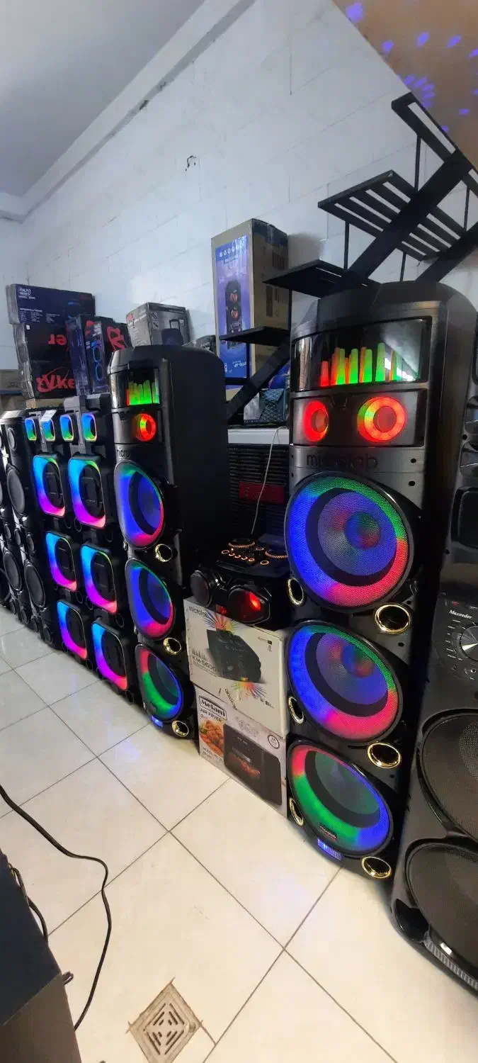 اسپیکر باند دیجی حرفه ای میکرولب KM-S600|سیستم صوتی خانگی|کرج, بنیاد|دیوار