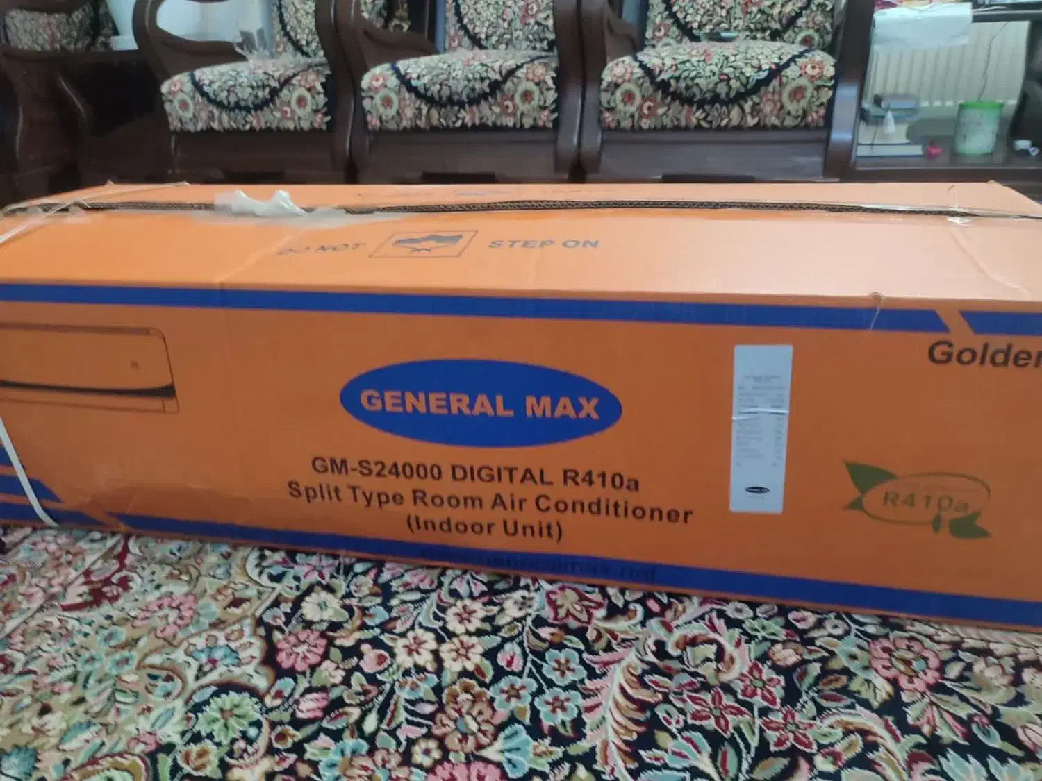کارتن کولرگازی گازی ۲۴ هزار جنرال مکس اصلی|کولر گازی و فن‌کوئل|قم, یزدان‌شهر|دیوار