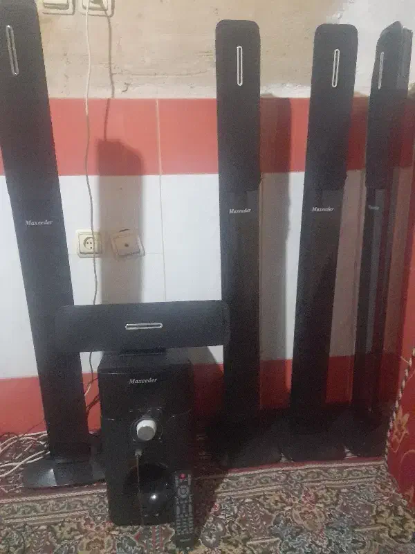 یکدستگاه اسپیکرMaxeeder پنج باند|سیستم صوتی خانگی|کرمانشاه, |دیوار